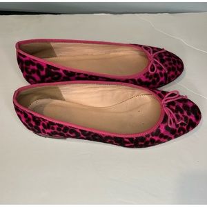 Jcrew Kiki Ballet Flats Spotted Peony